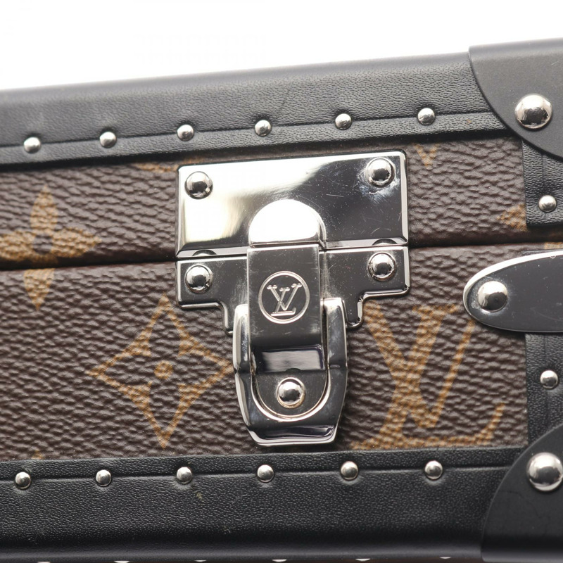 路易威登 (LOUIS VUITTON) 手拿包/單肩包 M20252 Monogram macassar 棕色/黑色 二手-7