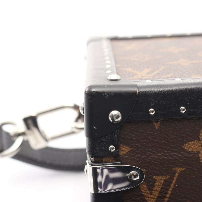 路易威登 (LOUIS VUITTON) 手拿包/單肩包 M20252 Monogram macassar 棕色/黑色 二手-9