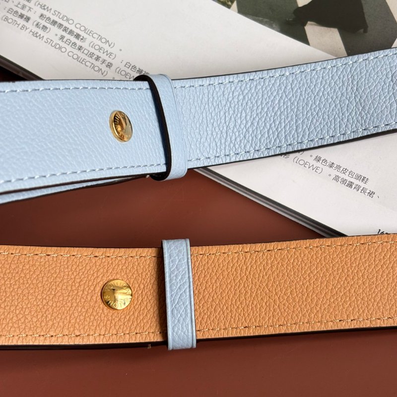 ::LOUIS VUITTON:: LV M59984 Lockme Tender寶寶藍白拼色手提斜背兩用包 掀蓋鏈帶包-26