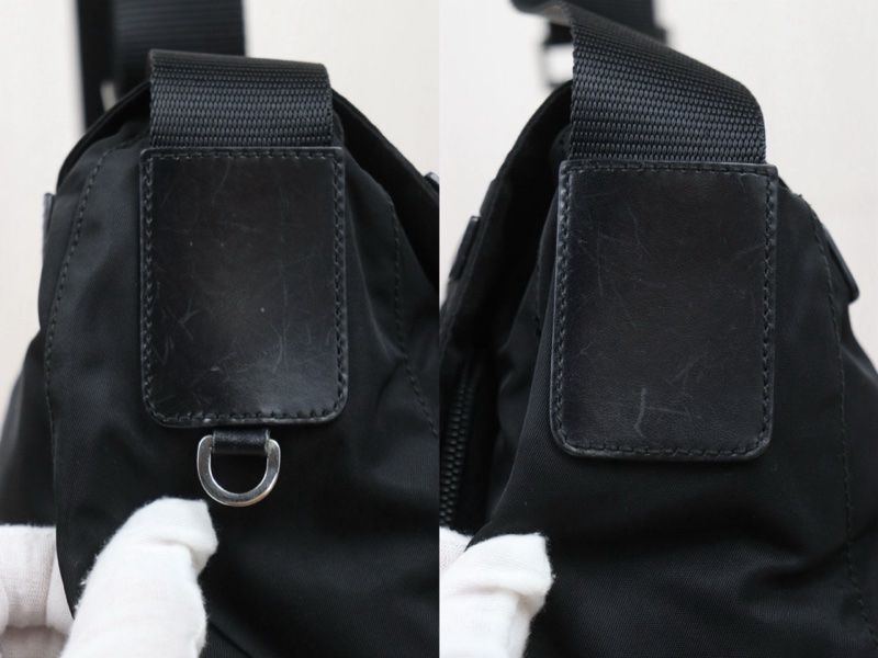 Prada經典降落傘斜背書包-5