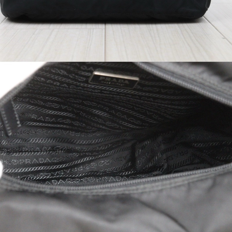Prada經典降落傘斜背書包-11