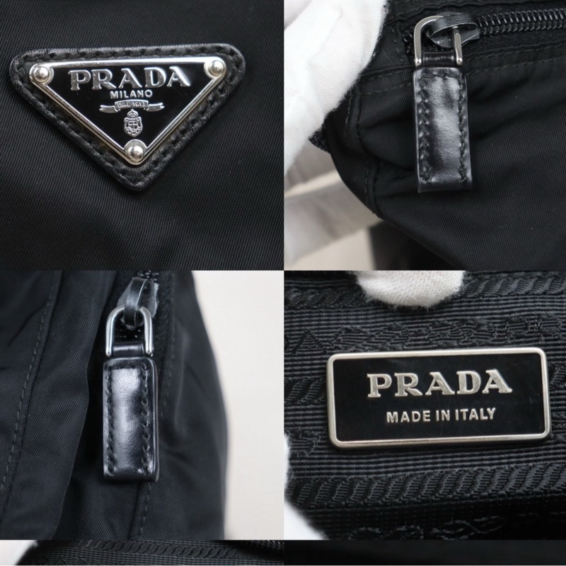 Prada經典降落傘斜背書包-12