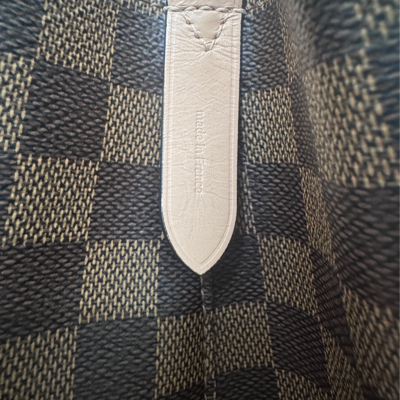 Lv 棋盤格水桶包 已絕版有購證全配-11