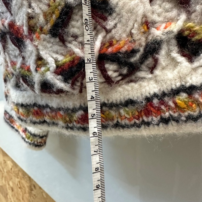 【美收精品】CHANEL 茶橘色菱格紋針織外套 4-674-9