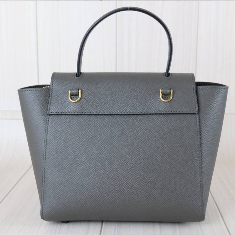 Celine belt nano 深灰色鯰魚包-3