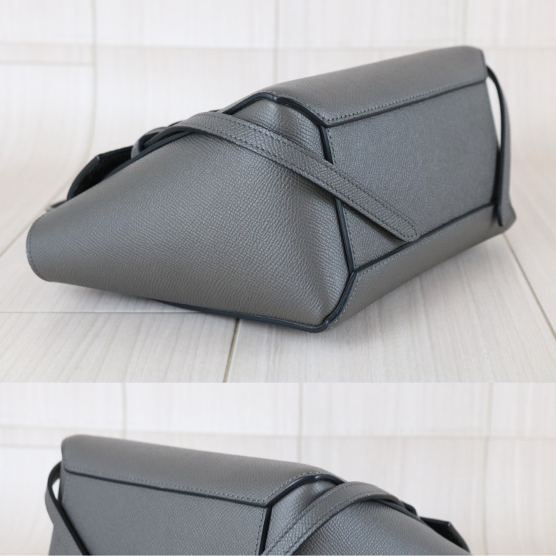 Celine belt nano 深灰色鯰魚包-7