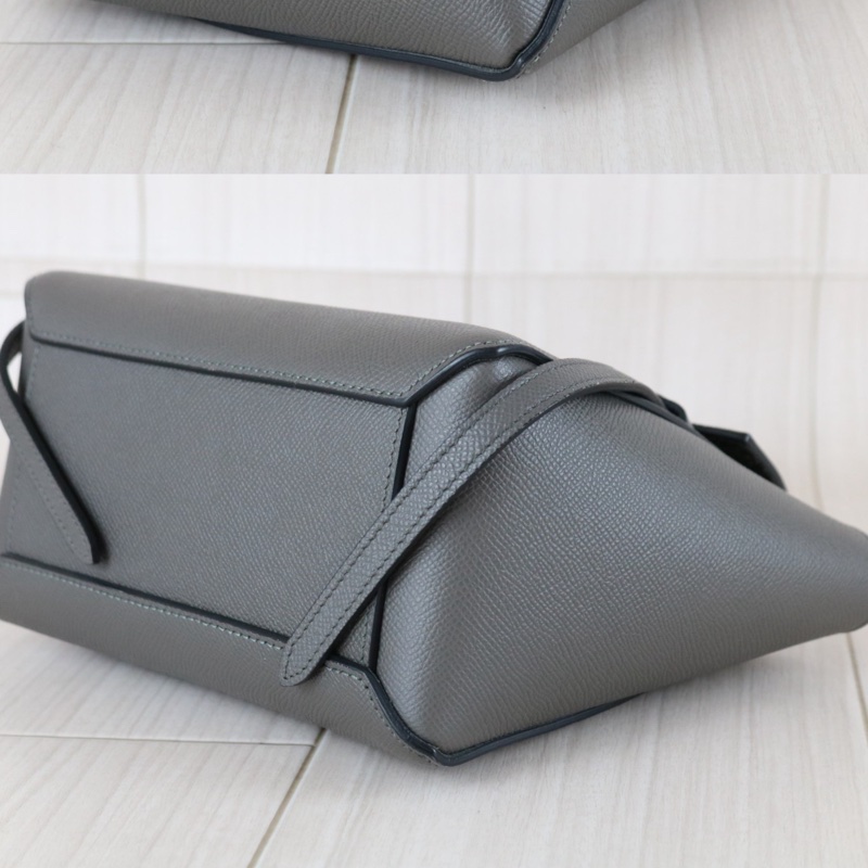 Celine belt nano 深灰色鯰魚包-11