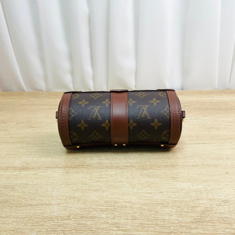 LV  路易威登 Papillon Trunk巴比龍手提單肩包斜挎包 歐陽娜娜同款 男女都能背 又酷又颯 多種背法實用百搭-1