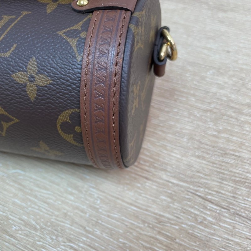 LV  路易威登 Papillon Trunk巴比龍手提單肩包斜挎包 歐陽娜娜同款 男女都能背 又酷又颯 多種背法實用百搭-15