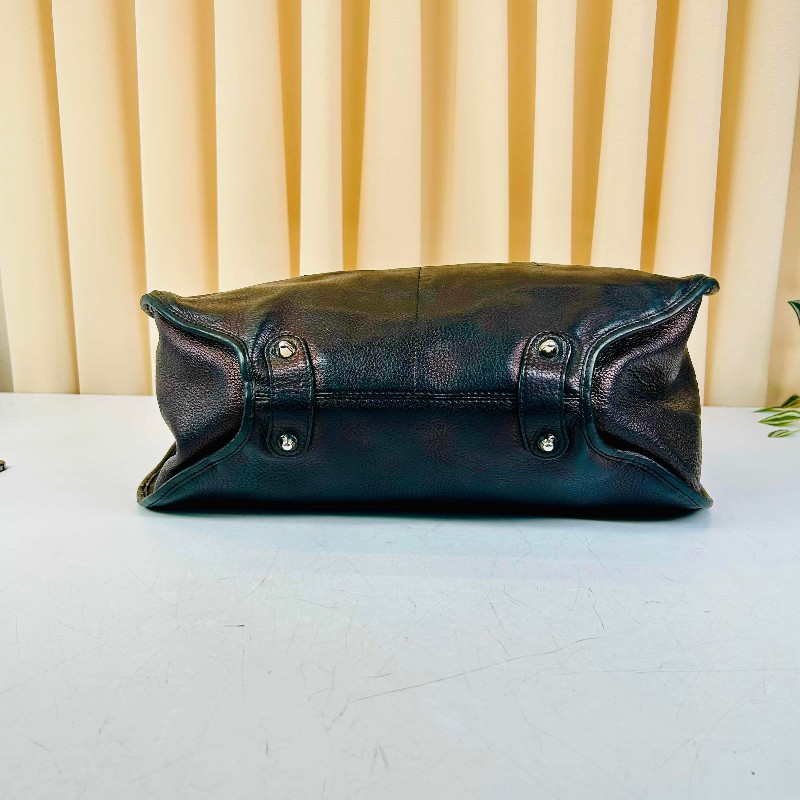 迪奧 Dior迪奧中古款 黑銀 D掛飾 容量設計優秀 可背 可挎 可拎 好用-15