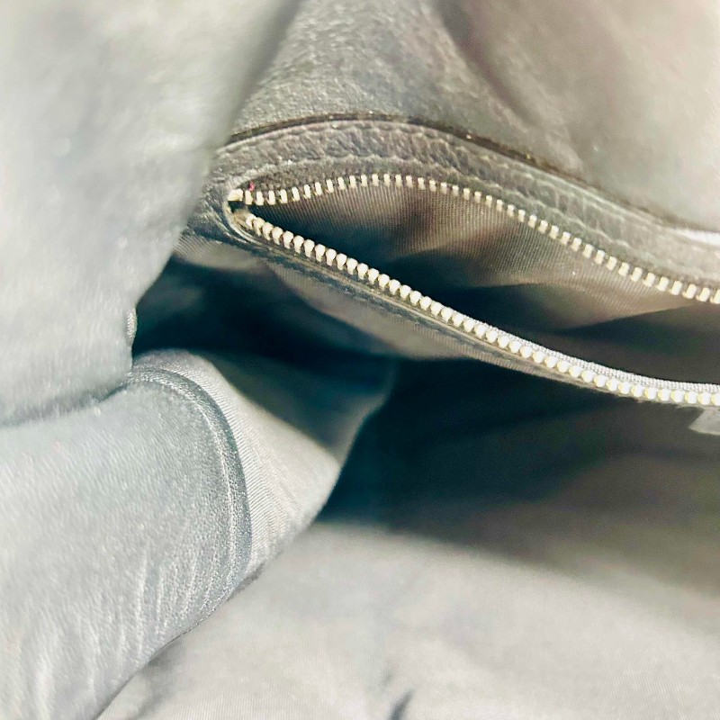 迪奧 Dior迪奧中古款 黑銀 D掛飾 容量設計優秀 可背 可挎 可拎 好用-19