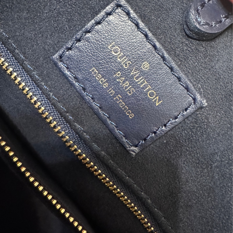 Lv  onthego mm 海軍藍色 台灣購證全配 晶片款-20