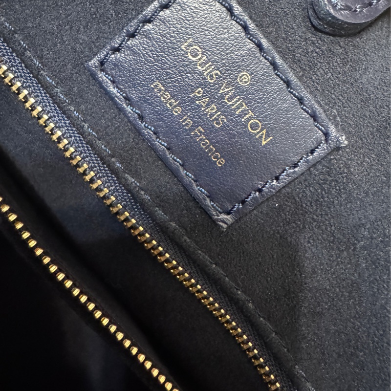 Lv  onthego mm 海軍藍色 台灣購證全配 晶片款-26