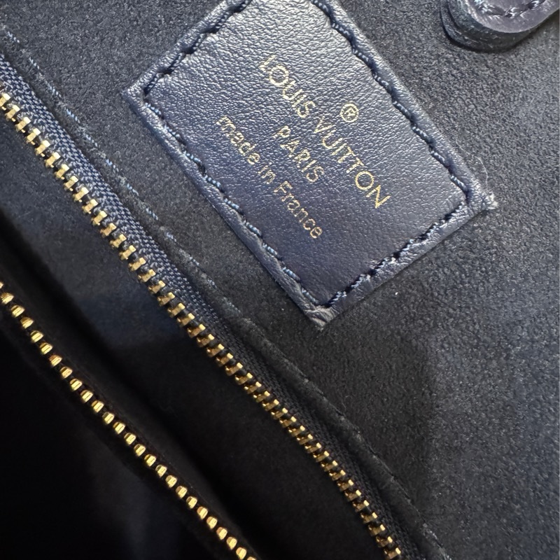 Lv  onthego mm 海軍藍色 台灣購證全配 晶片款-27