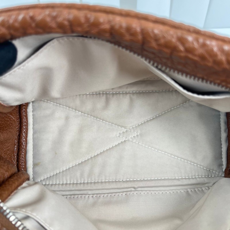 HERMES愛馬仕  棕色拉鍊手拿包洗漱包化妝包 容量大 方便攜帶 皮革柔軟-20