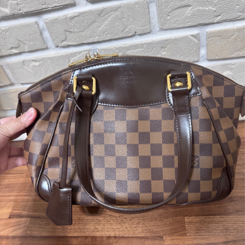 Lv棋盤格小號元寶包-4