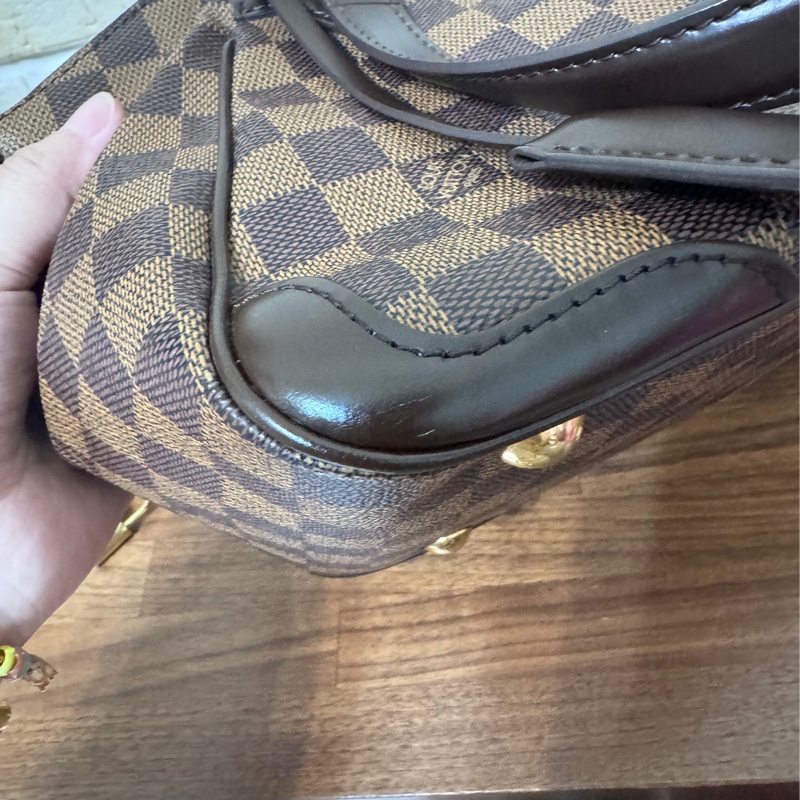 Lv棋盤格小號元寶包-12
