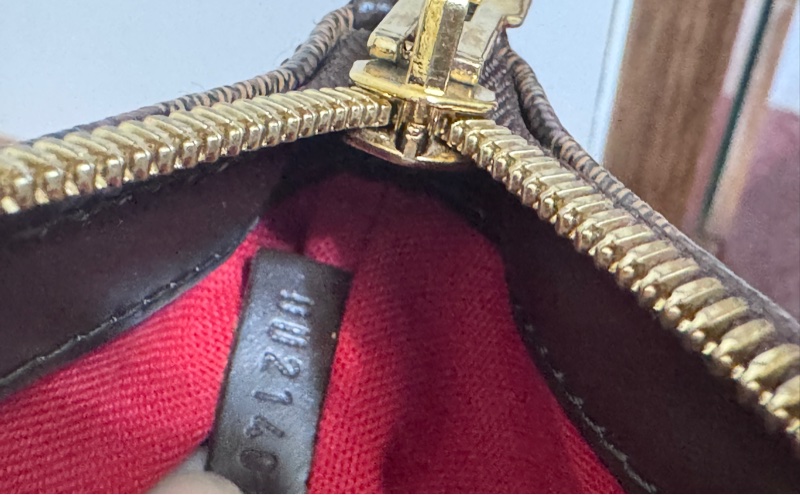 Lv棋盤格小號元寶包-31