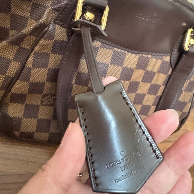 Lv棋盤格小號元寶包-43