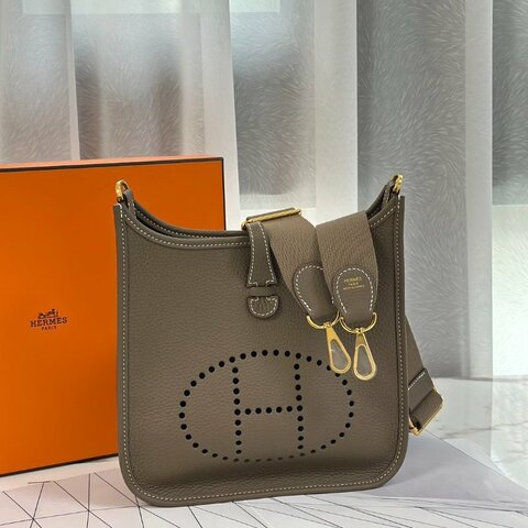 HERMES Evelyne 23 - 灰金 K