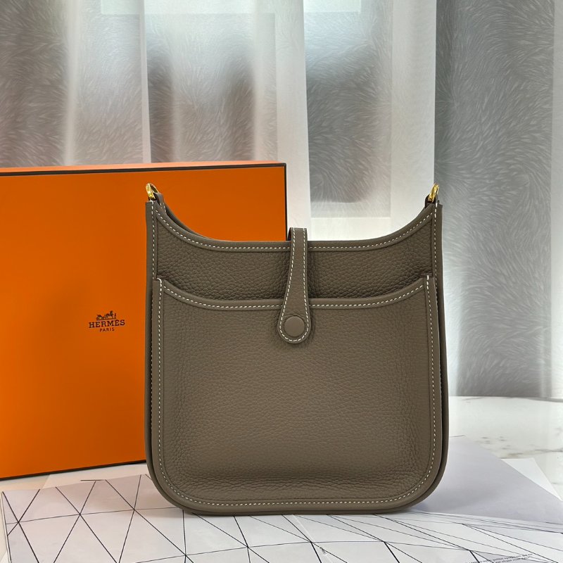 HERMES Evelyne 23 - 灰金 K-5