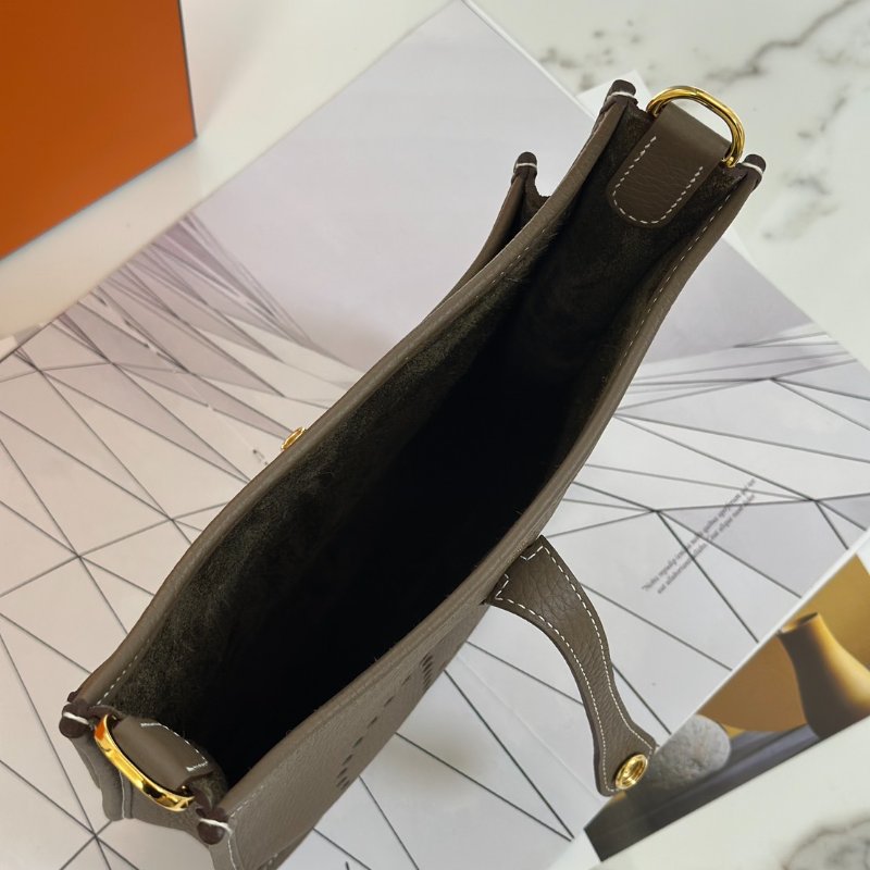 HERMES Evelyne 23 - 灰金 K-7