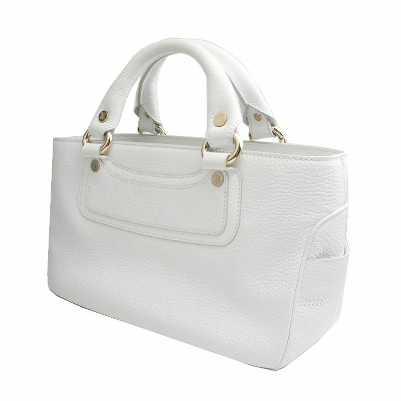 【包稅】CELINE 白色 Boogie 手提包-1