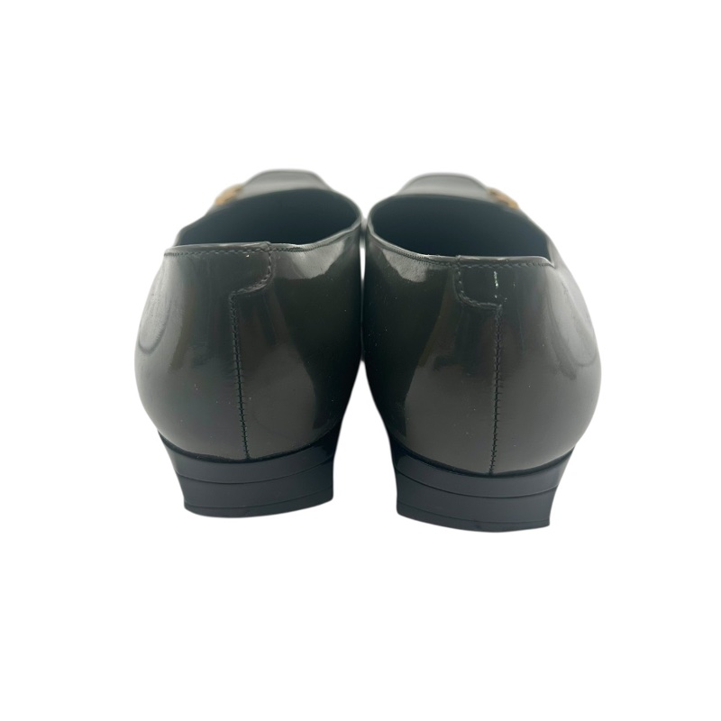 【美收精品】TODS 灰色矽膠平底鞋 4-870-2