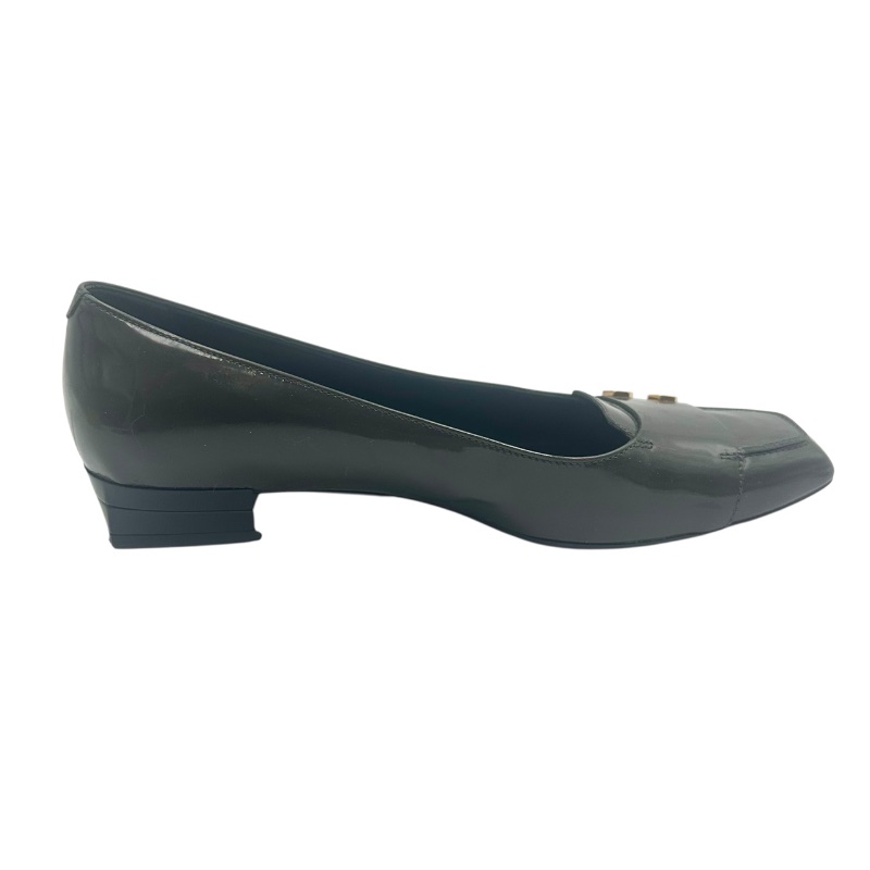 【美收精品】TODS 灰色矽膠平底鞋 4-870-5