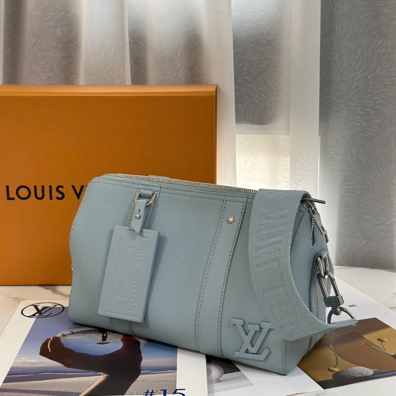 LOUIS VUITTON City keepall - 淺藍-3
