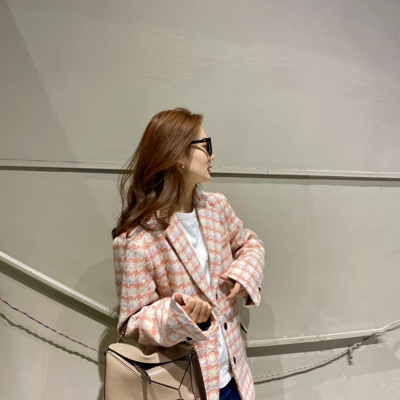 LOEWE Puzzle小牛皮手袋 - 小號米色-9