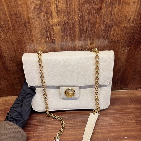 Chloe 白色鏈條手提包