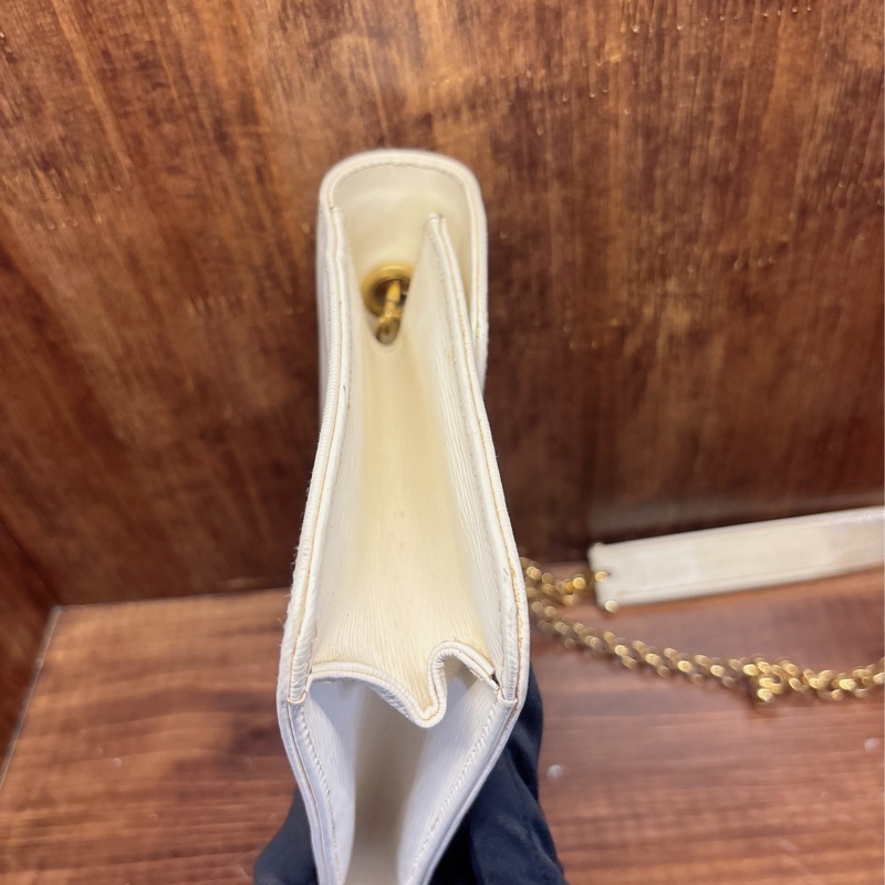 Chloe 白色鏈條手提包-3