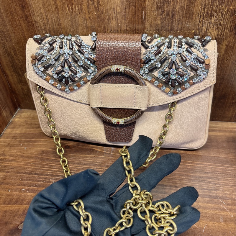 Valentino 鏈條手拿包-5