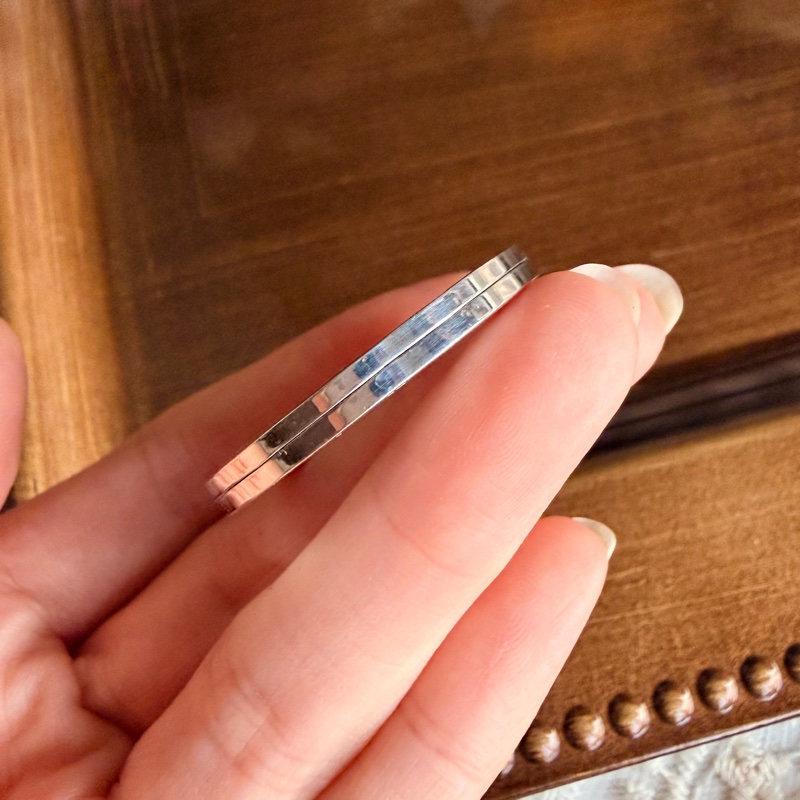 寶格麗 Bvlgari 吊墜 鎖匙圈 絲巾圈 項鏈 純銀 意大利製-11