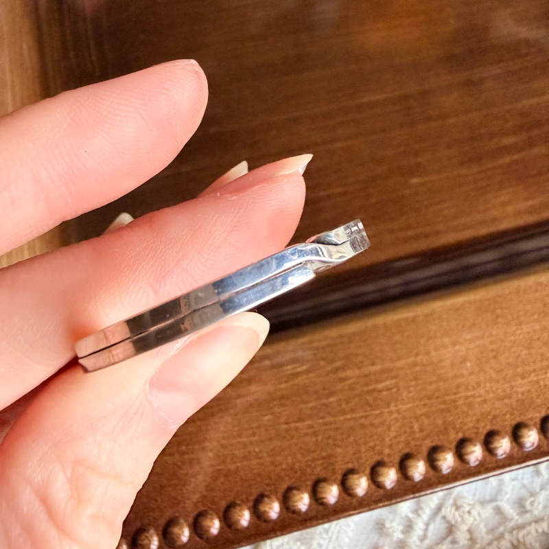 寶格麗 Bvlgari 吊墜 鎖匙圈 絲巾圈 項鏈 純銀 意大利製-12