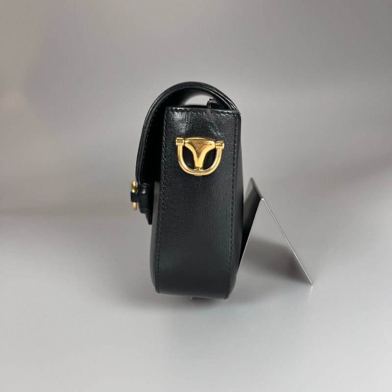 GUCCI 658574 黑牛皮1955側肩包-3