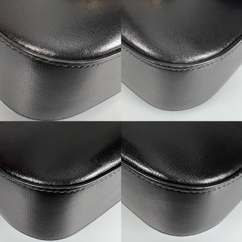 GUCCI 658574 黑牛皮1955側肩包-13