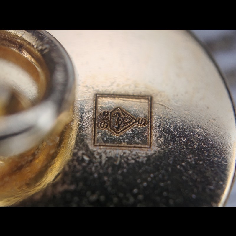 Hermès As de Cœur pendant necklace-6