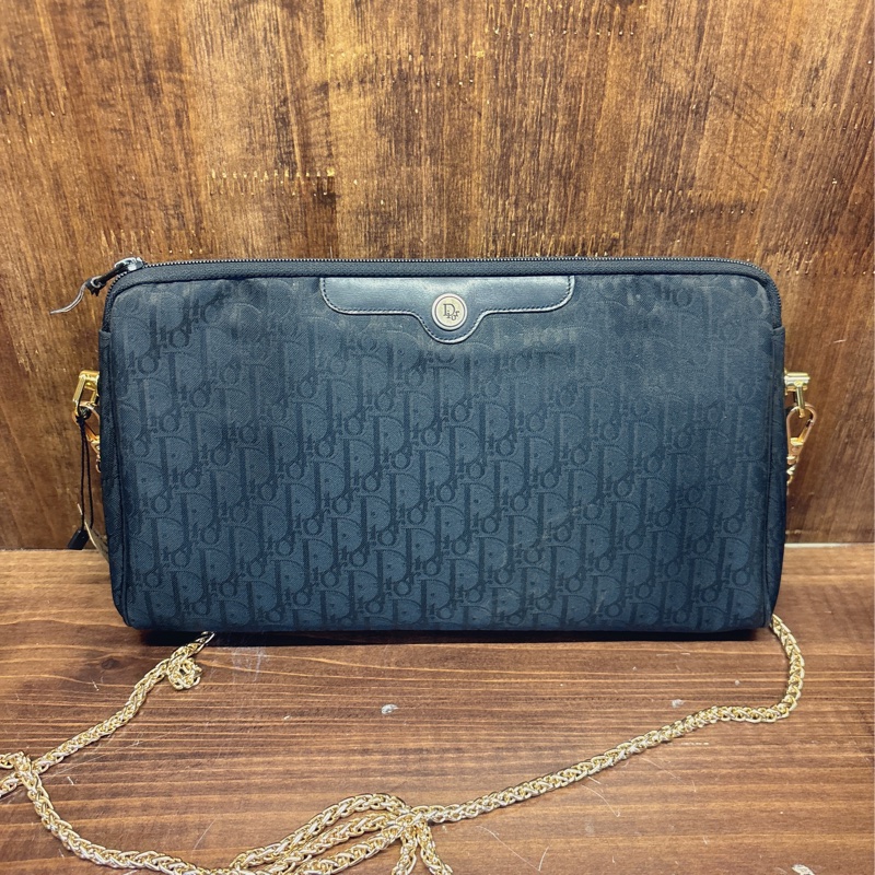 Dior Oblique 鏈條斜背包-0