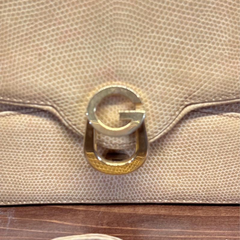 金色G字扣手提包-1