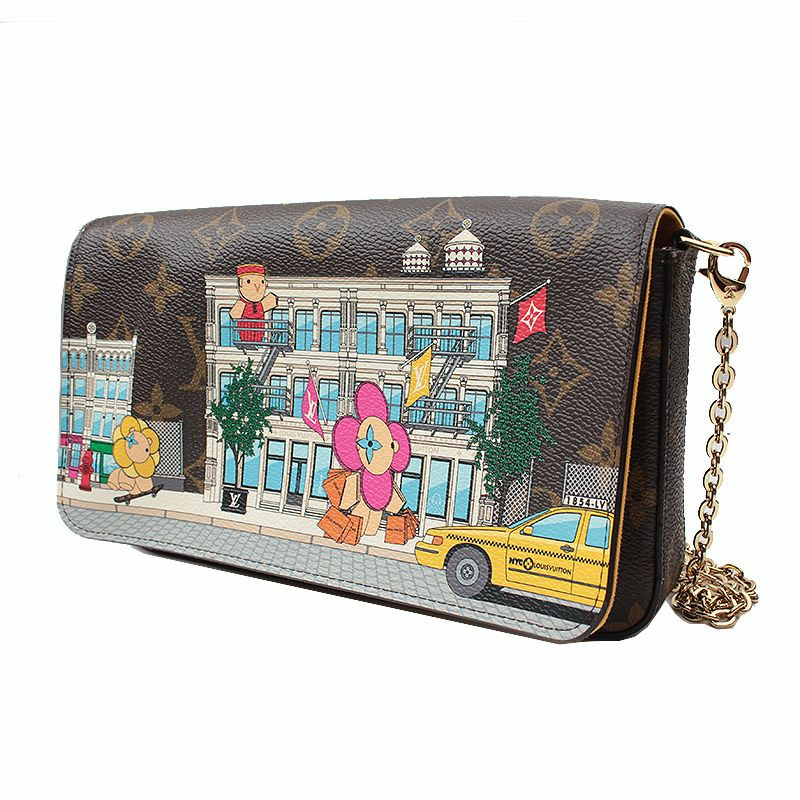 【包稅】LOUIS VUITTON 交織字母 Vivienne Pochette Felicie 斜背包-1