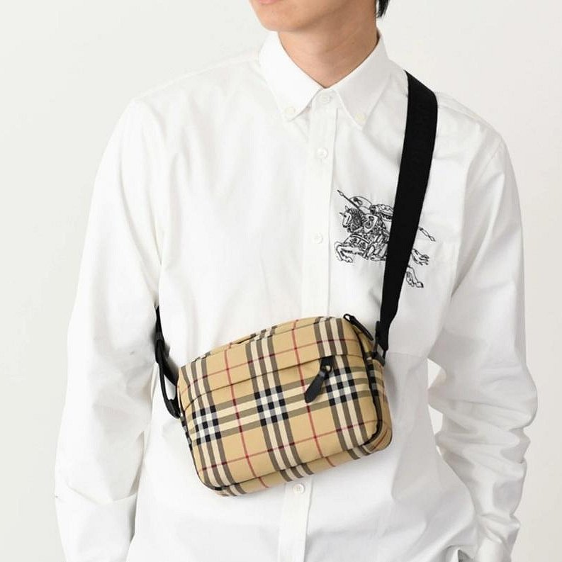 💎Han's house精品服飾💎BURBERRY Paddy 格紋 相機包 原價36900-3