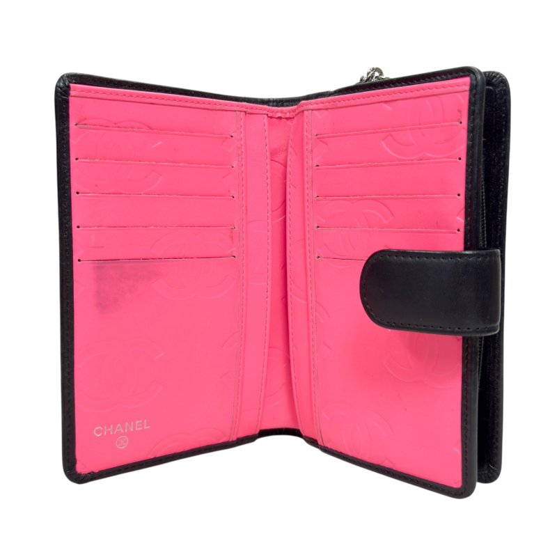 CHANEL Cambon 銀包-16