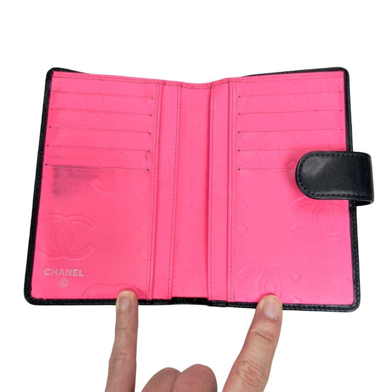 CHANEL Cambon 銀包-17