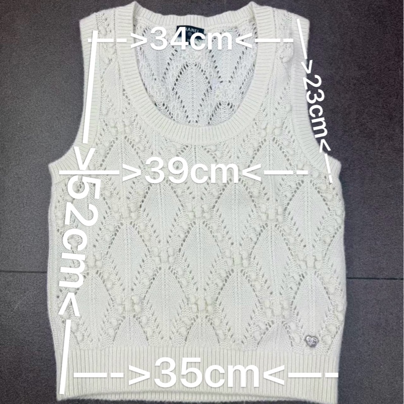 CHANEL 針織背心 EU 38-8