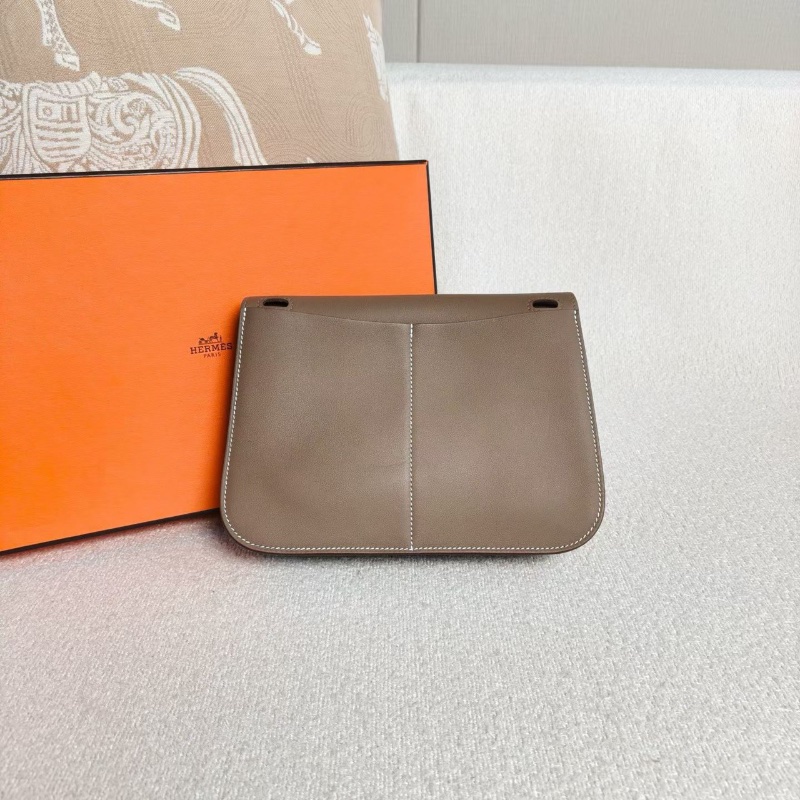 Hermes  halzan21     21 mini K刻 Swift皮 大象灰 銀扣21*15*6 99新配件盒子塵袋-5
