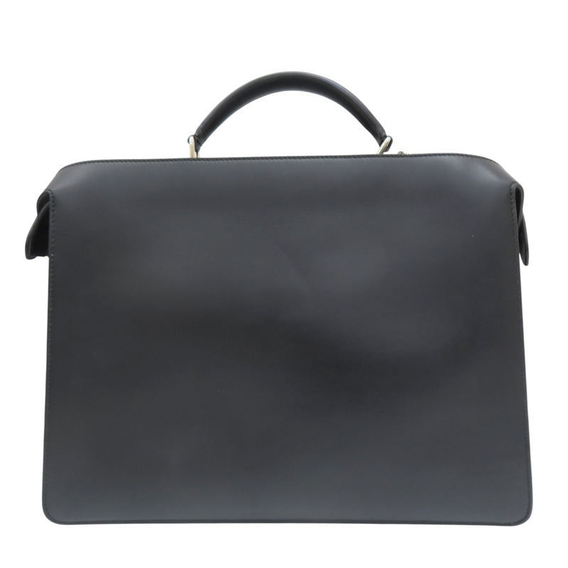 灰色/黑色 雙面 牛皮 Peekaboo ISeeU 兩用包【FENDI 芬迪】 7VA529-1