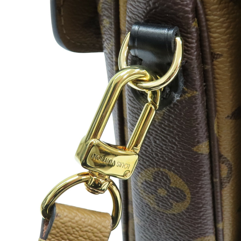 棕色 原花帆布 Pochette Metis 肩背包 M44876【LOUIS VUITTON LV 路易威登】 M44876-12