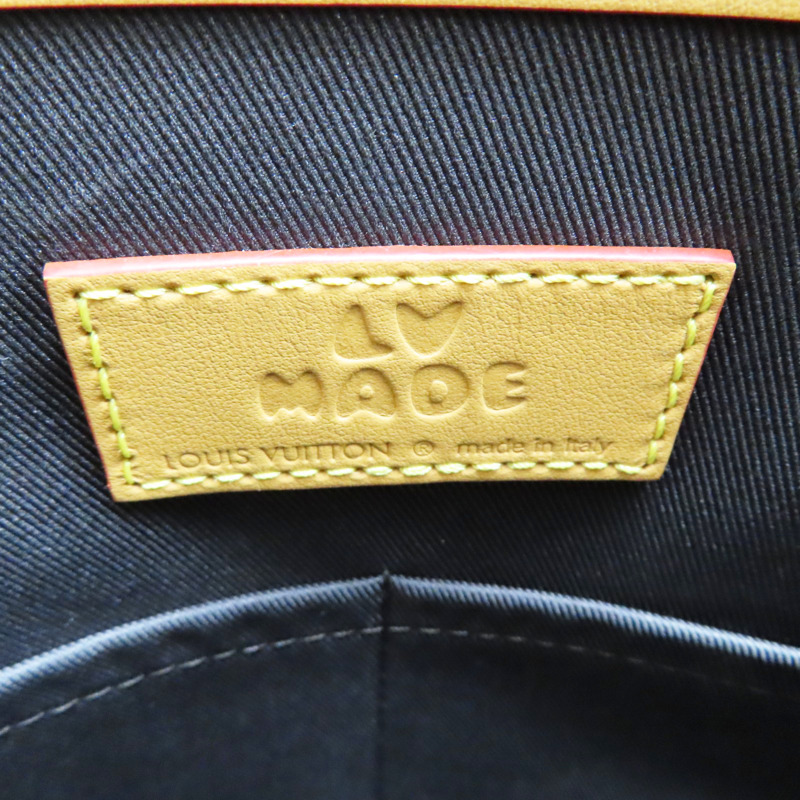 棕色 原花 PVC塗層帆布 NIGO 聯名 兩用包【LOUIS VUITTON LV 路易威登】 M45969-5